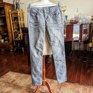 ZANA DI JEANS gray skinny jeans  Sz 7